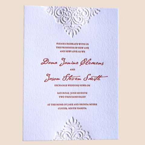 letterpress wedding invitations blue classic wedding invitations 