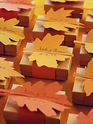 The most common fall wedding colors are orange yellow brown red 