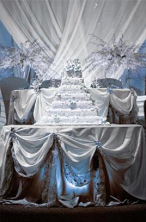 winter wedding decorations winter wedding cake table winter wedding cake