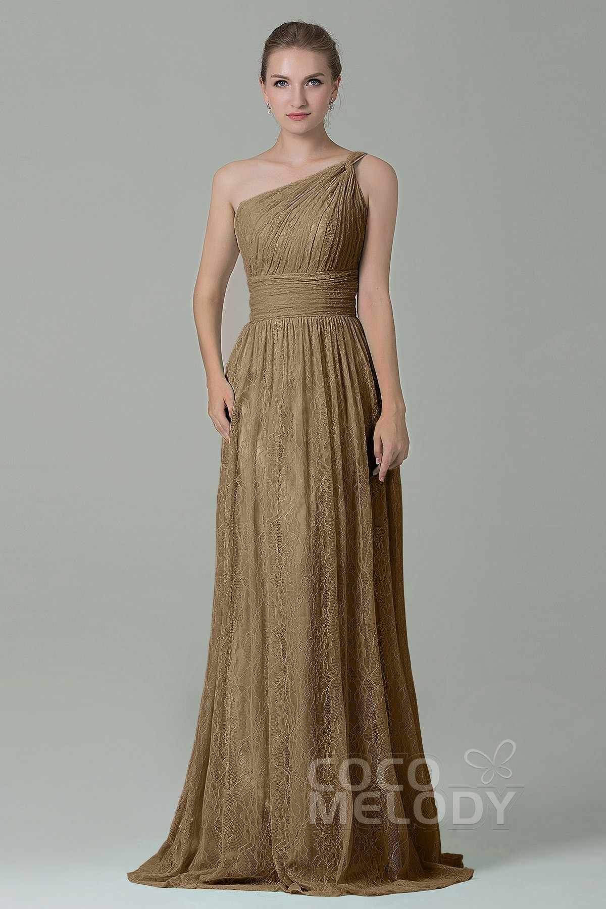 brown bridesmaid
