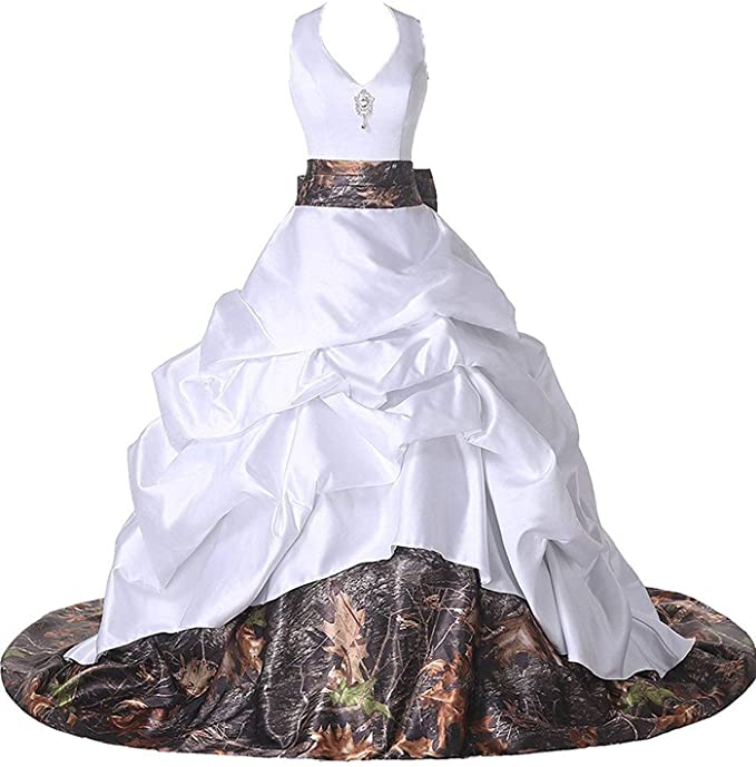Camo Wedding Dress