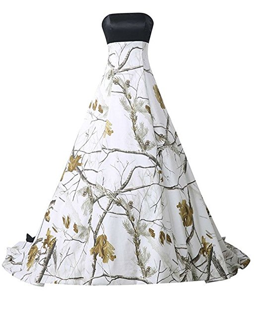 Camo Wedding Dress