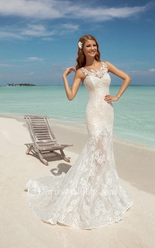 tropical wedding dresses