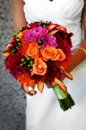 October Wedding Flowers