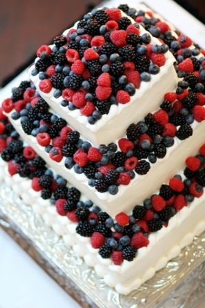 Tropical Wedding Cakes Wedding Cake Decorated With Fresh Fruit