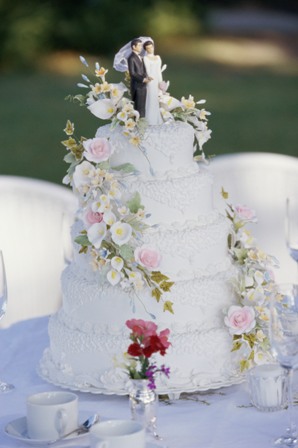 pictures of wedding cakes with flowers. Wedding Cake With Fresh