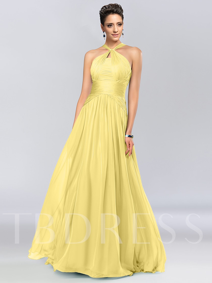 Yellow Bridesmaid Dress Yellow Bridesmaid Gown