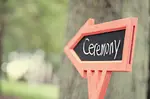 DIY Wedding Ceremony Sign