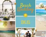 Find beach wedding ideas, photos, inspiration and ideas for how to plan for a beach themed wedding!