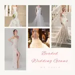 Beaded Wedding Gown. Learn why you should wear a beaded wedding gown to your wedding. Get ideas, see photos and start shopping today!