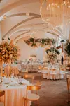 Peach, Gold and Blush Wedding Reception