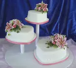 Heart Shaped Wedding Cakes. Are you looking for heart shaped wedding cakes? Learn more today, see photos!