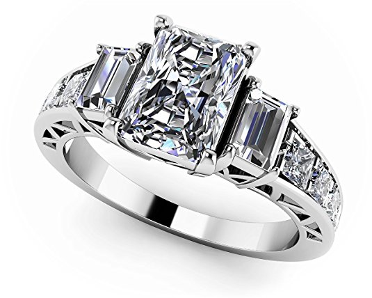 3 stone engagement ring