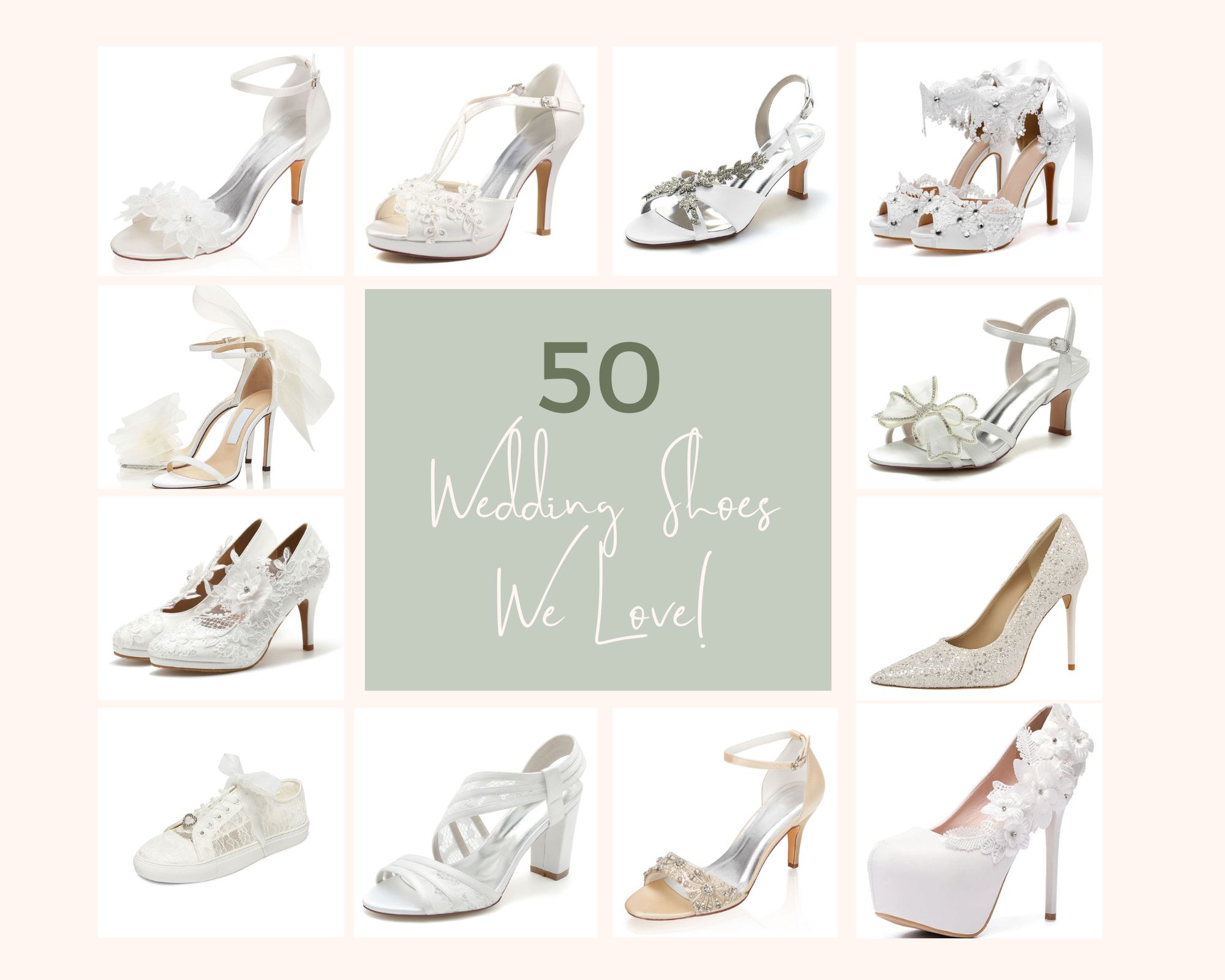 50 Wedding Shoes We Love Inspiration Board