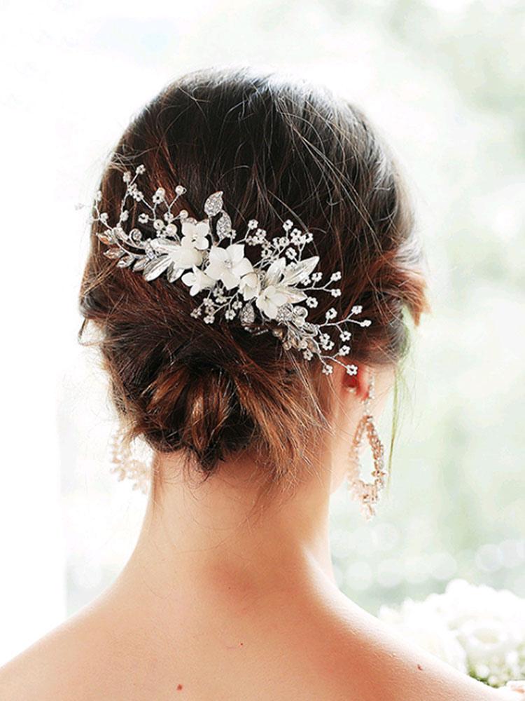 Wedding Headpiece Comb Flower Metal Bridal Hair Accessories, DIY Wedding Ideas