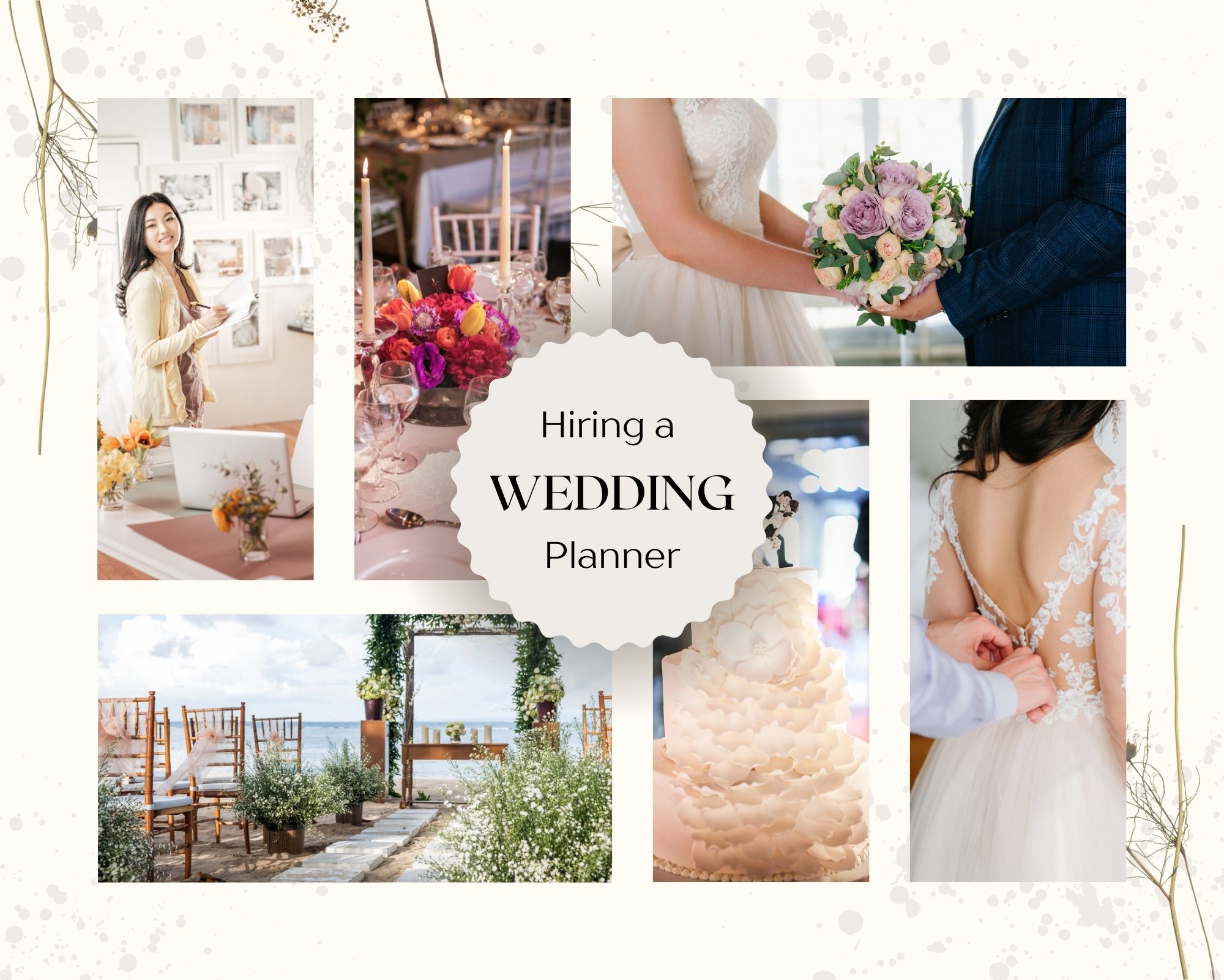 Hiring a Wedding Planner Inspiration Board