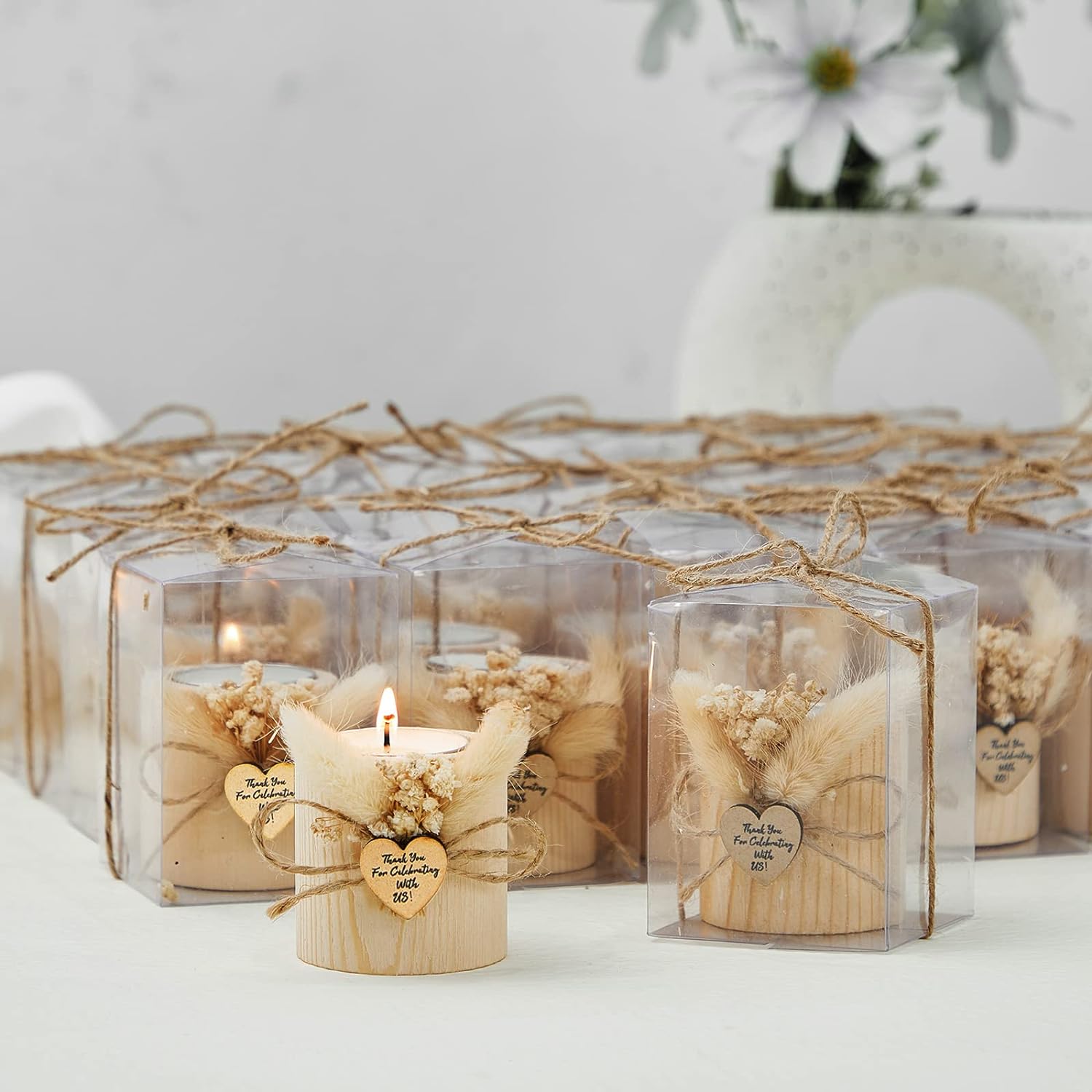 Rustic Candle Wedding Favors, wedding favors,candle wedding favors