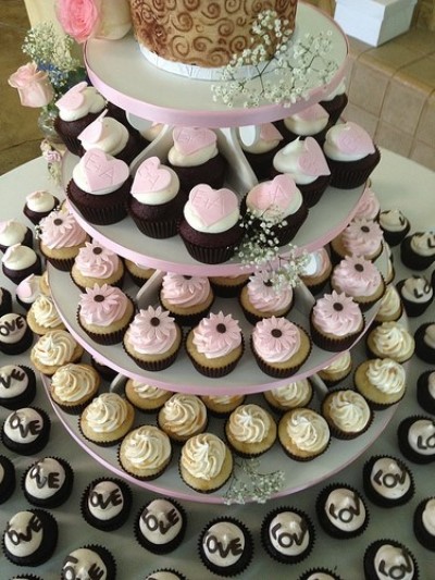 autumn wedding cakes, fall wedding cakes, autumn wedding cupcakes