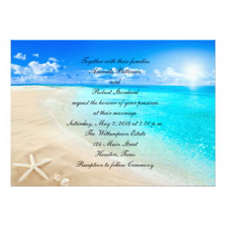 beach theme wedding invitations, beach wedding invitations, beach wedding stationery ideas