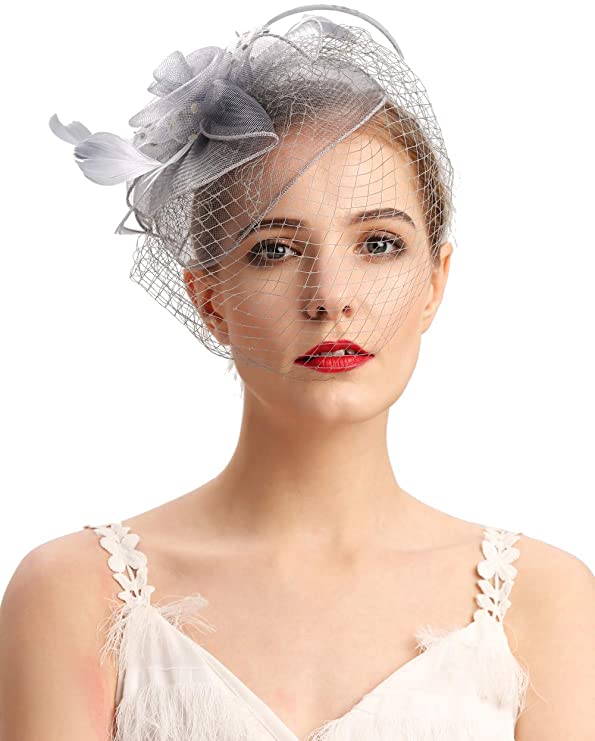 Fascinators Hats 20s 50s Wedding Veil