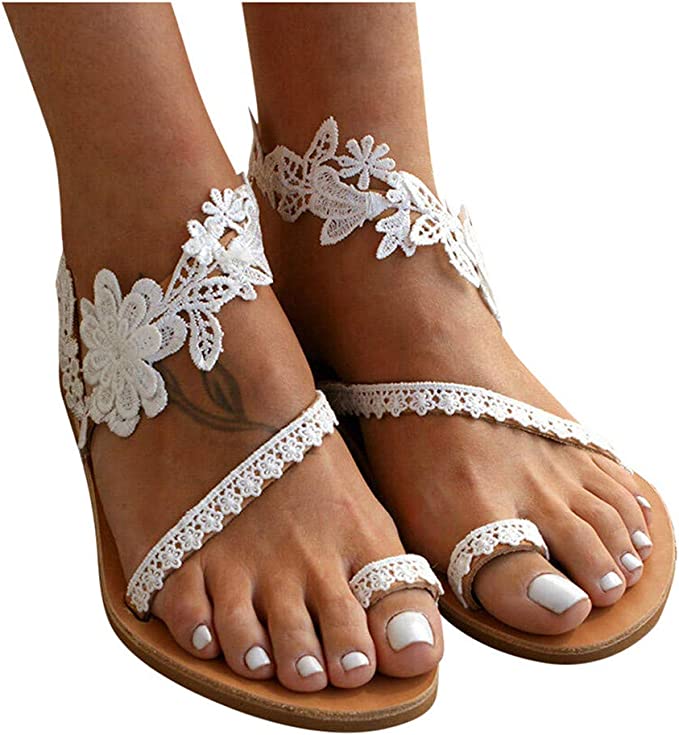 Pretty Bohemian Thong Sandals