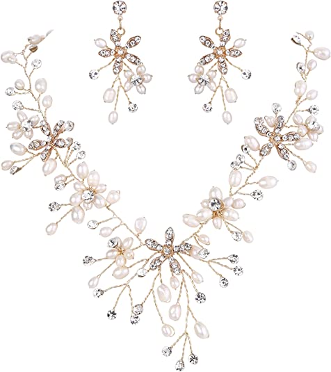 Boho Budget Wedding Bridal Jewelry Set