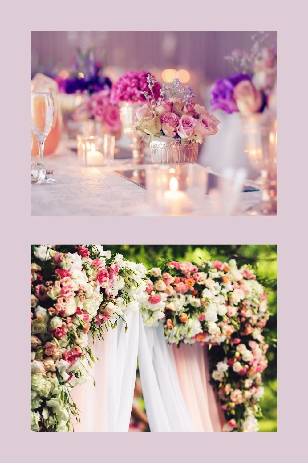 Budget Wedding Ideas - Floral Wedding Centerpieces and Decorations