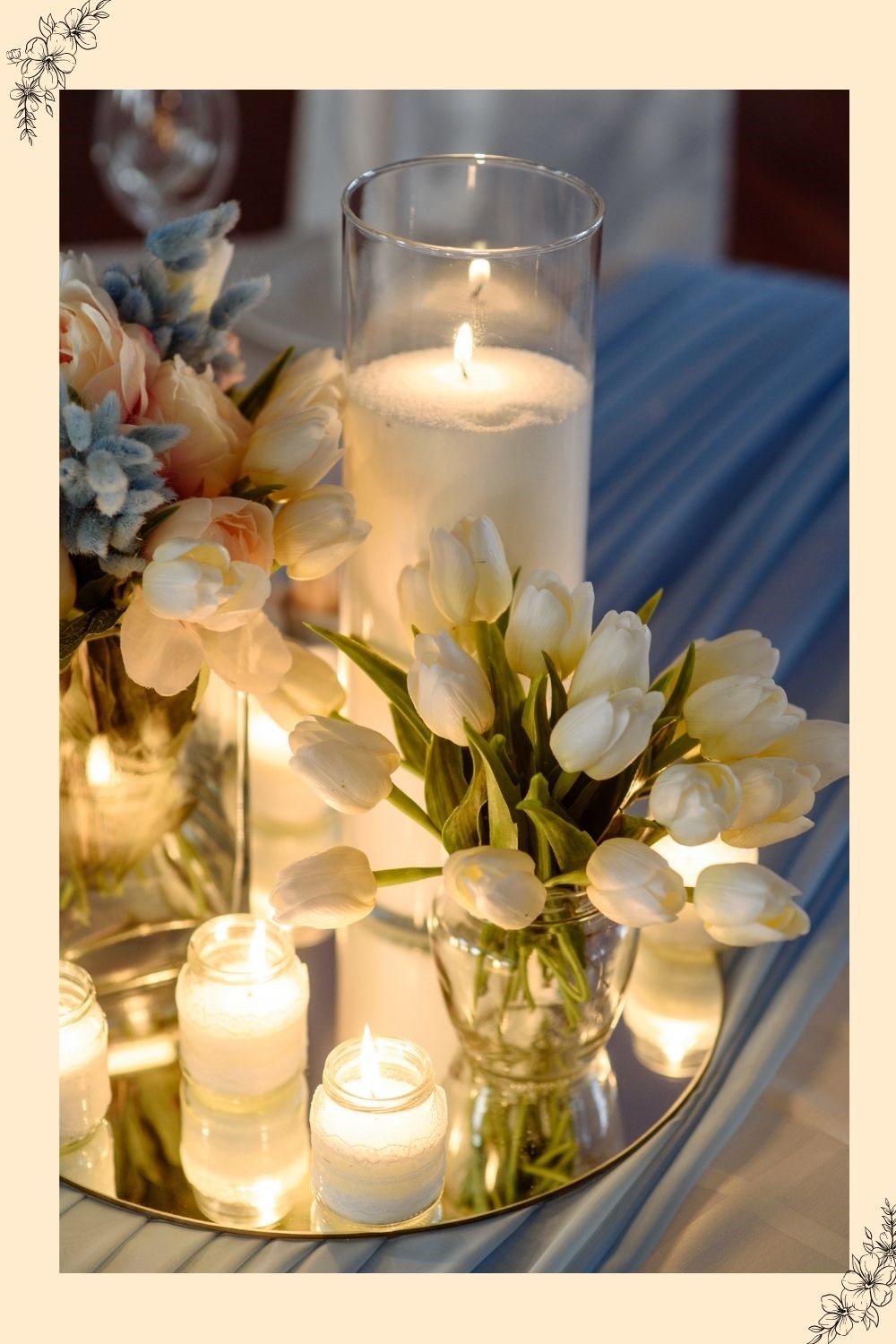 Cream and White Wedding Decorations