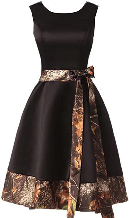 CAMO Bridesmaid Dress