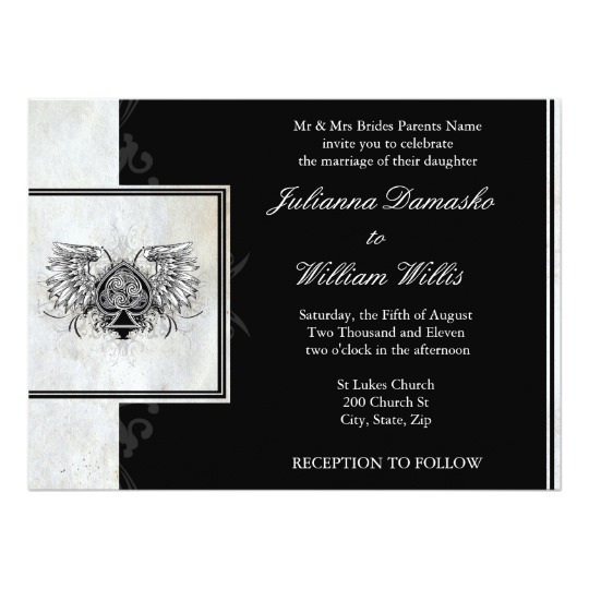 Celtic Wedding Invitations, Celtic Knot Irish Gaelic Wedding Invitation