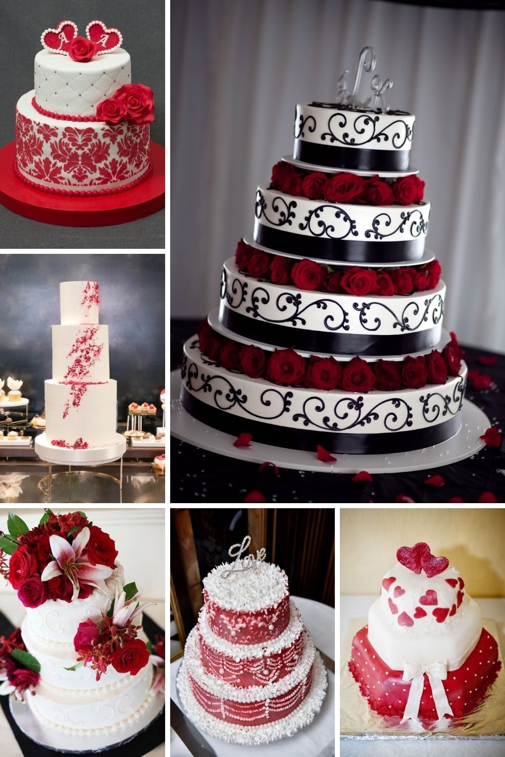 Cheap Wedding Plans, Budget Wedding Plans, Budget weddings, budget wedding ideas, red wedding cakes, red wedding cake ideas, red wedding cake photos