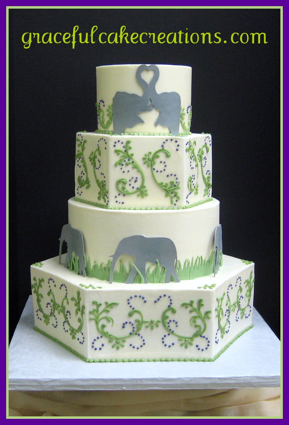 creative wedding cakes, creative wedding cake, modern wedding cakes, fun wedding cakes, stunning wedding cakes, green wedding cake, blue and green wedding cake