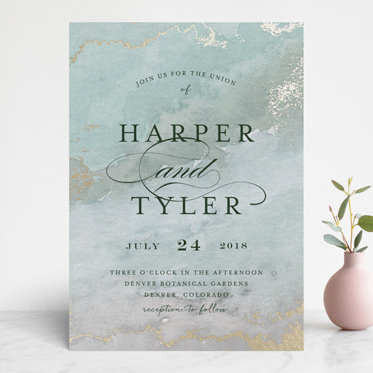 wedding invitations, Modern Beach Wedding Invitations, beach wedding invites, beach wedding stationery