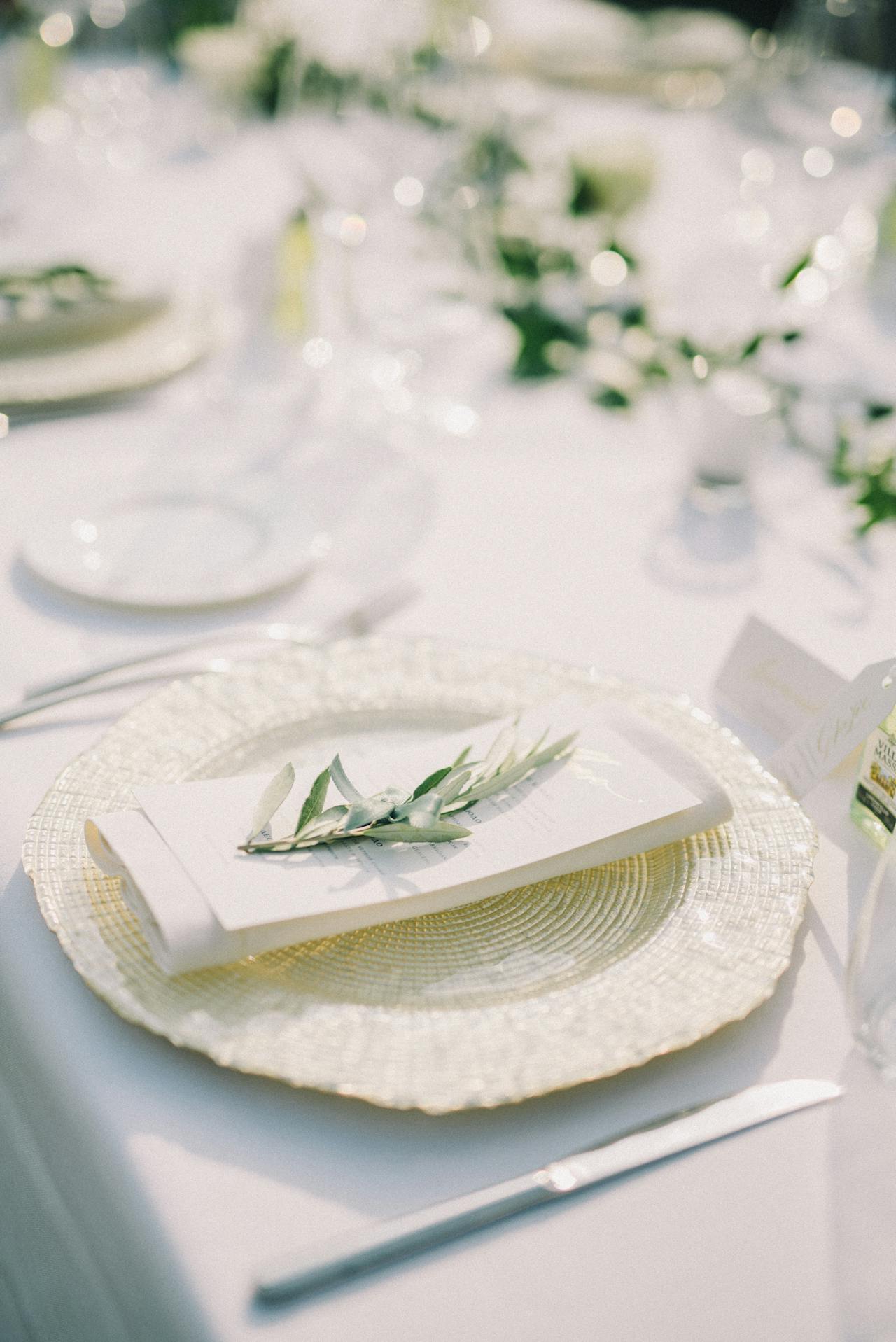 Elegant Botanical Table Setting, elegant wedding ideas