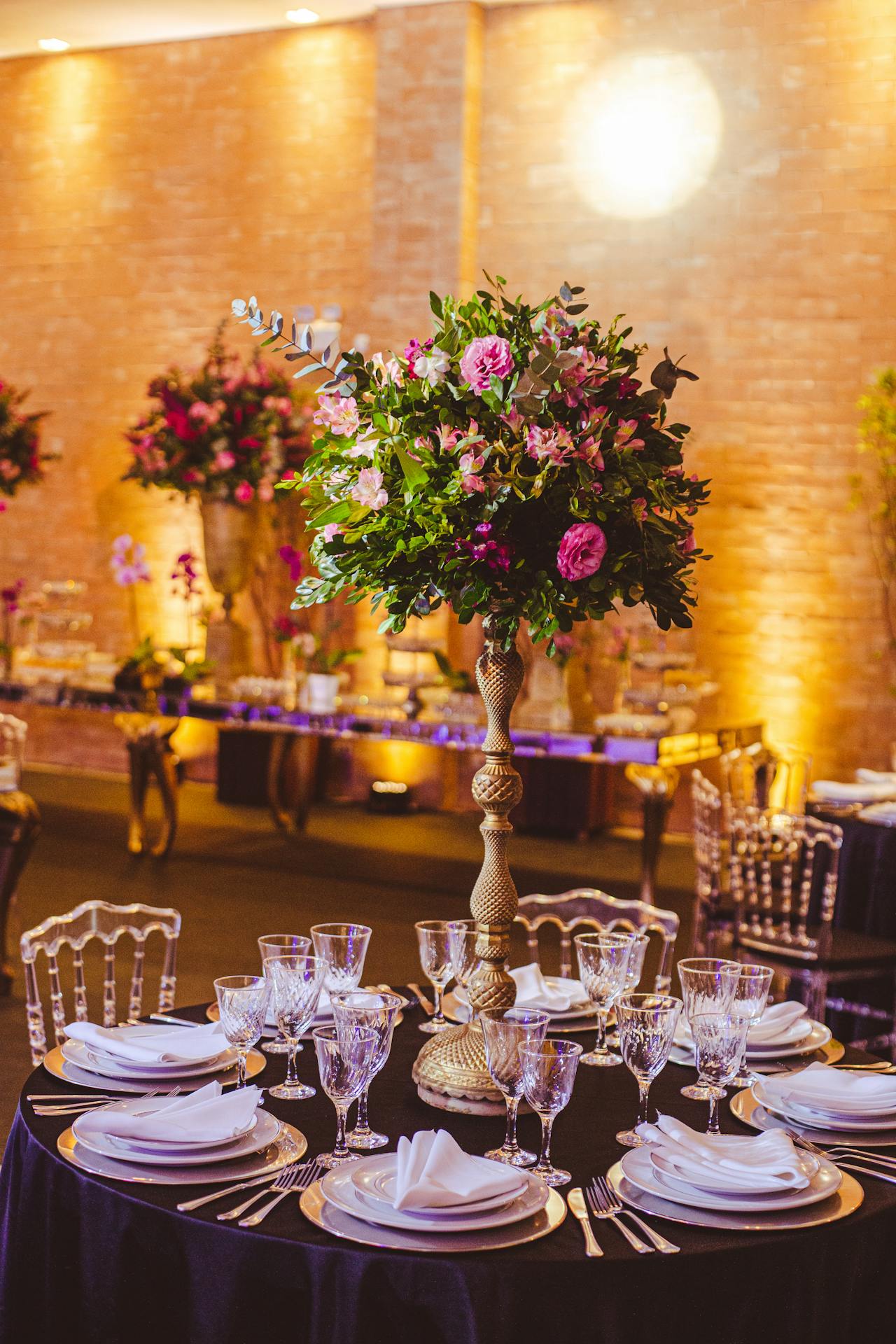 Tall Floral Wedding Centerpieces, elegant wedding ideas