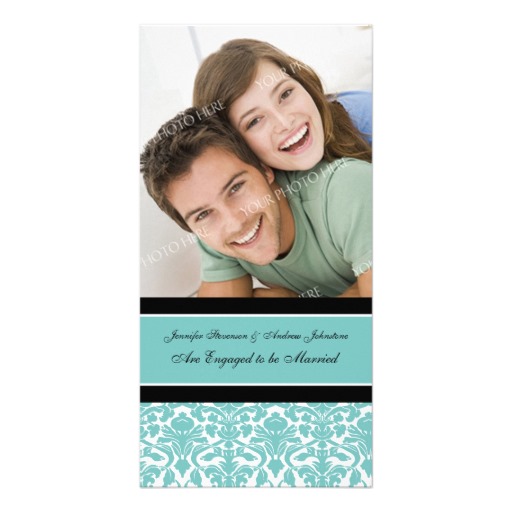 engagement announcement, engagement announcements, engagement announcement cards, photo engagement announcements, blue photo engagement announcements, picture engagement announcement