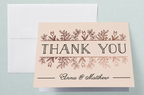 engagement party thank you cards, engagement party thank you notes, bouquet thank you cards, bouquet engagement party thank you cards