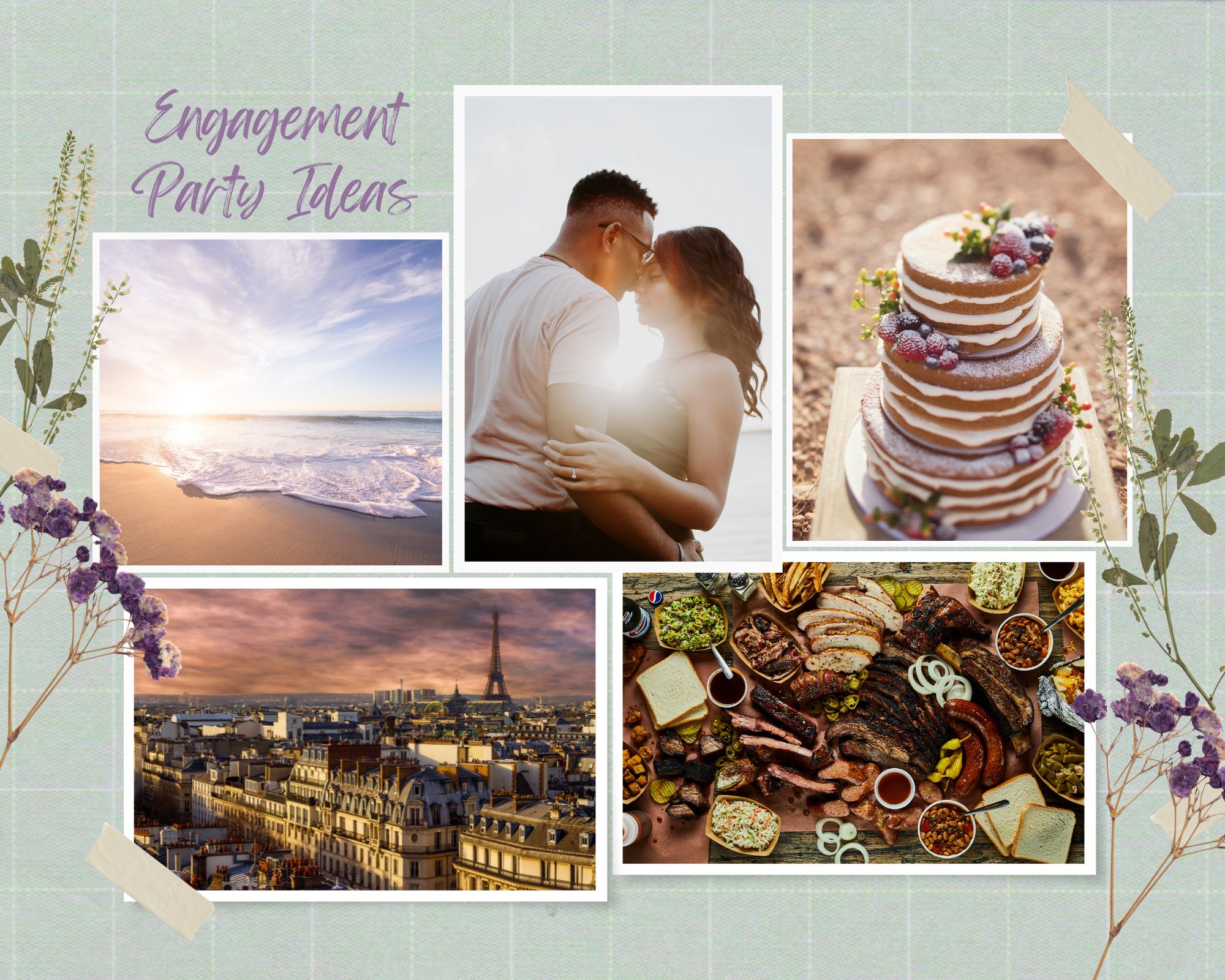 Engagement Party Ideas Inspiration Board