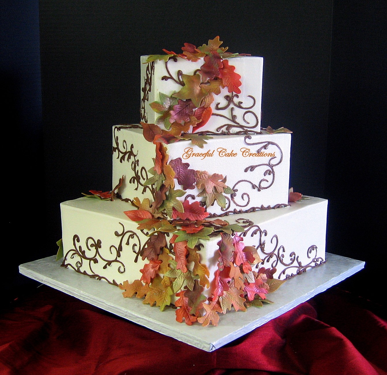 Fall Wedding Cakes, Autumn Wedding Cakes, Fall Weddings, Fall Wedding Ideas, Wedding Cake Ideas