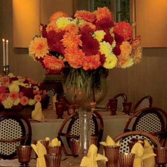 fall wedding colors, fall wedding centerpieces, autumn wedding centerpieces