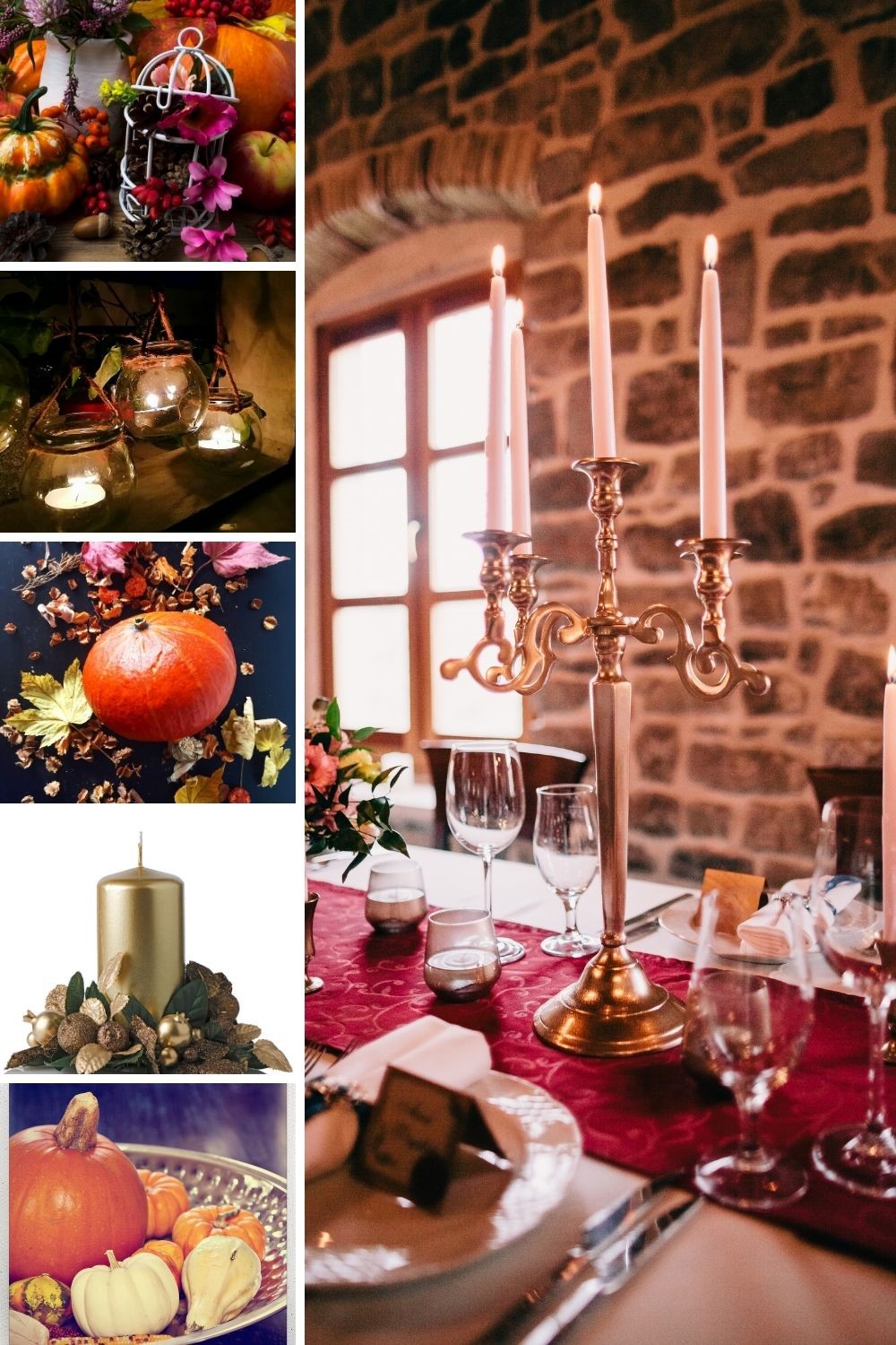 Fall Wedding Centerpiece Photo Collage, fall wedding ideas, autumn wedding ideas, autumn weddings, fall weddings