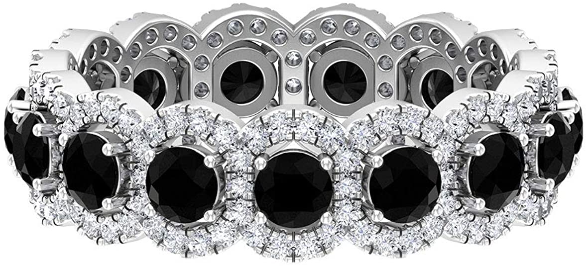 Gothic Wedding Rings, Diamond Wedding rings, Diamond Wedding bands, Black Gothic Diamond Spinel Ring