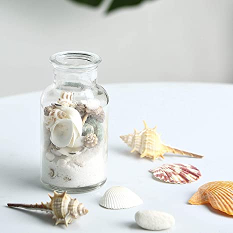 Mason Jar Beach Wedding Centerpiece