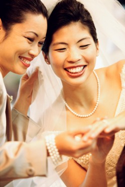 mother of the bride, mom and bride