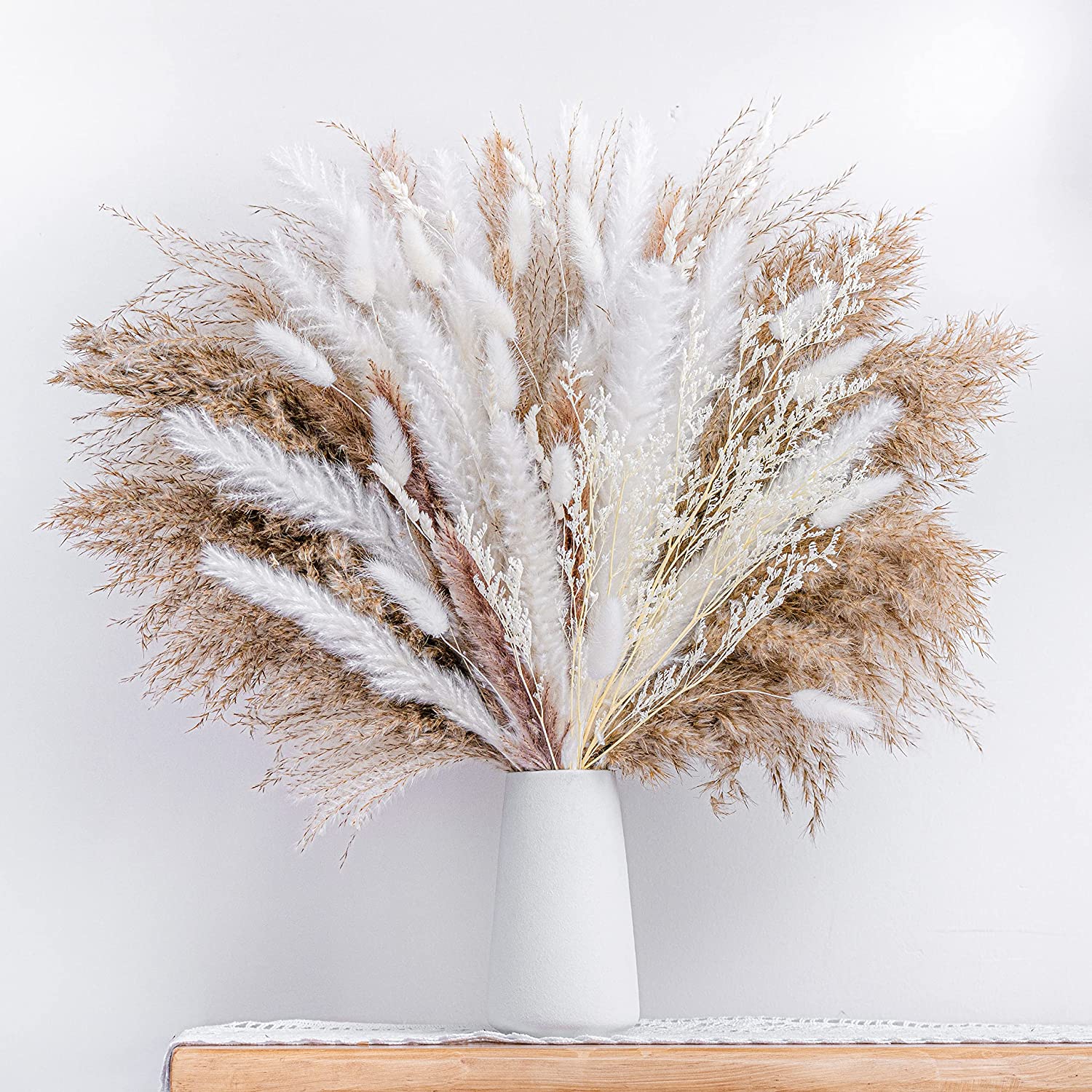 Natural Dried Pampas Grass Bouquet