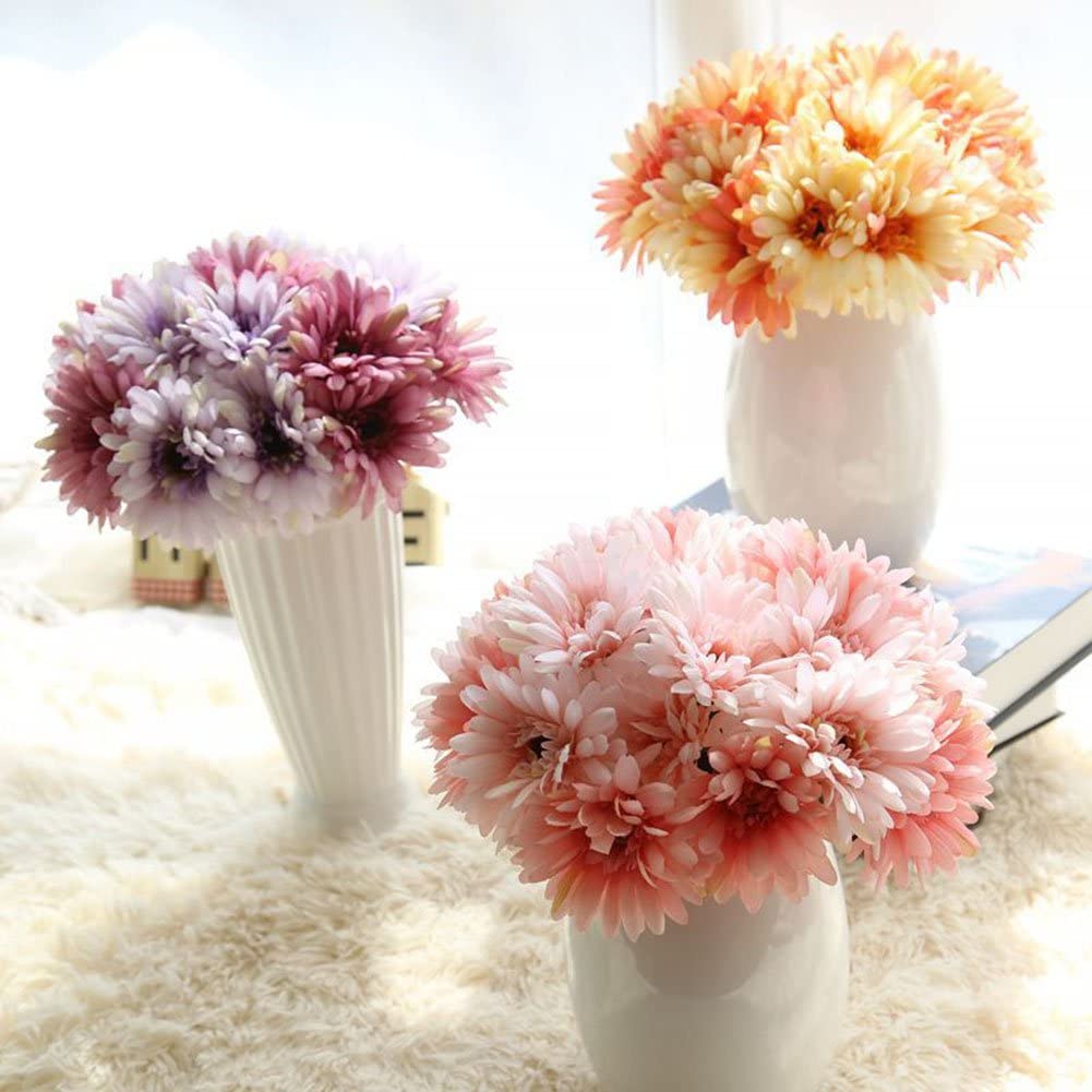 Artificial Gerbera Daisy Flowers For Wedding Bouquets, Floral Arrangements and Wedding Centerpieces