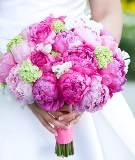 Light Pink and Dark Pink Peony Bouquet