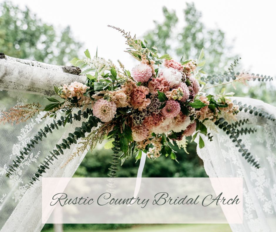 Rustic Country Bridal Arch