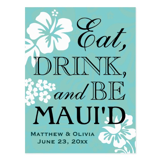 save the date destination weddings, hawaii save the date card