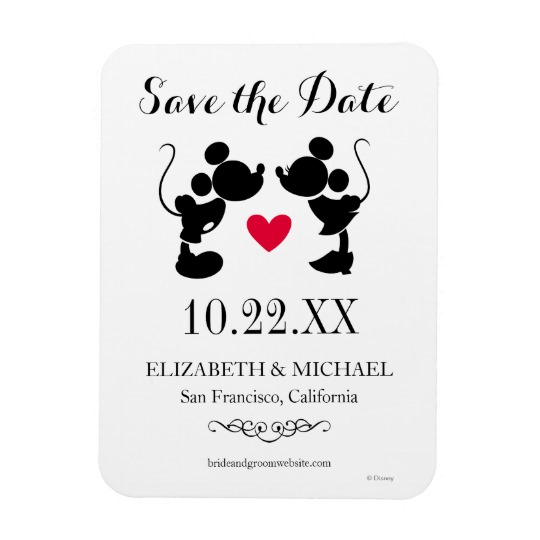 save the date destination weddings, save the date disney, mickey and minnie save the date